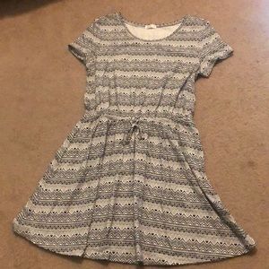 NET Short Sleeve Dress